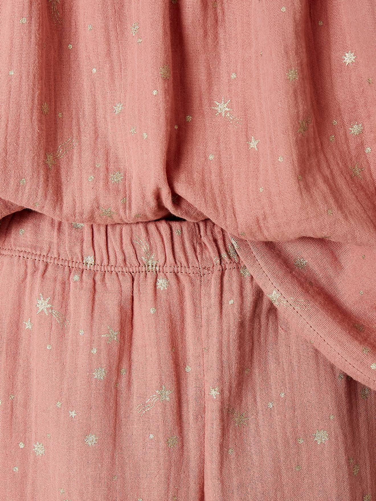 Vertbaudet Mädchen Weihnachts-Schlafanzug - blush