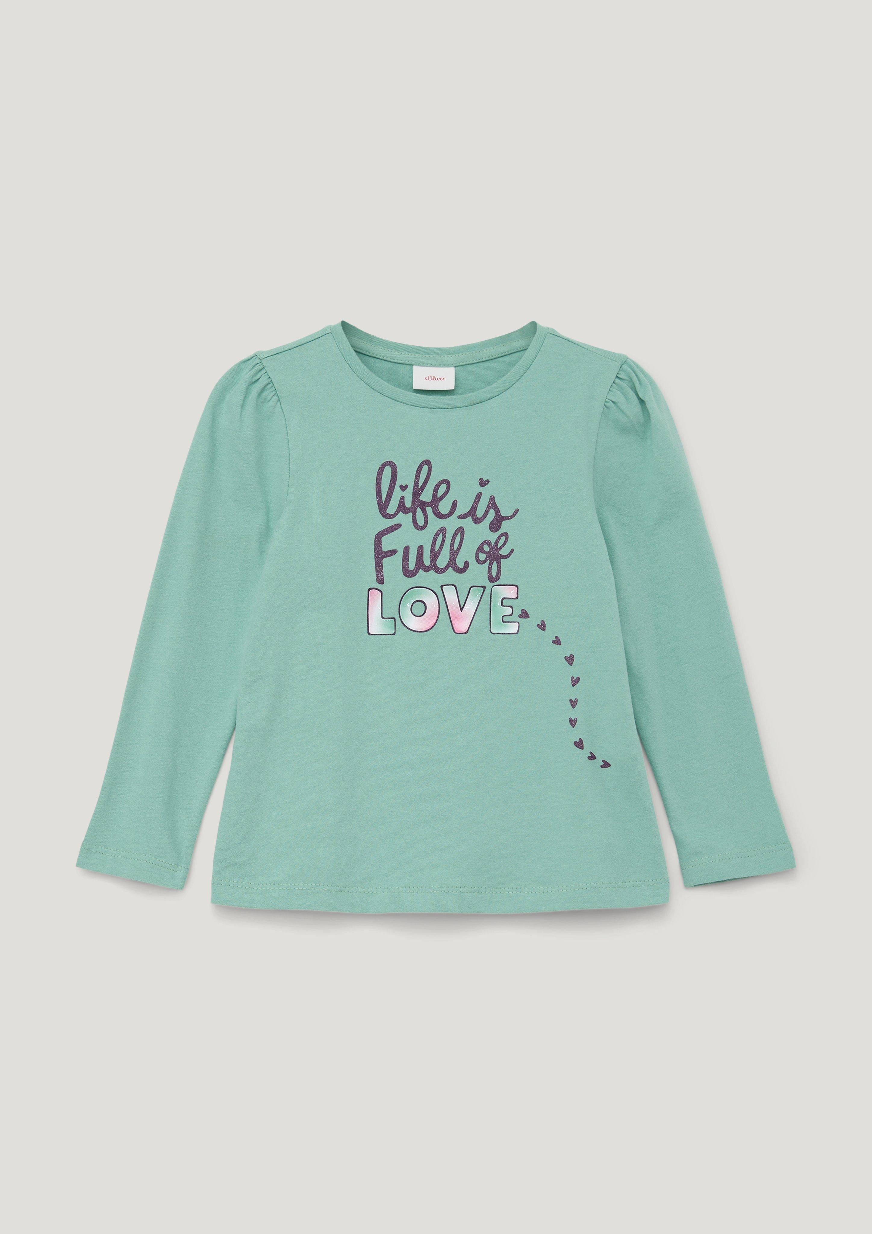 Longsleeve mit Effektprint  2133803-7225