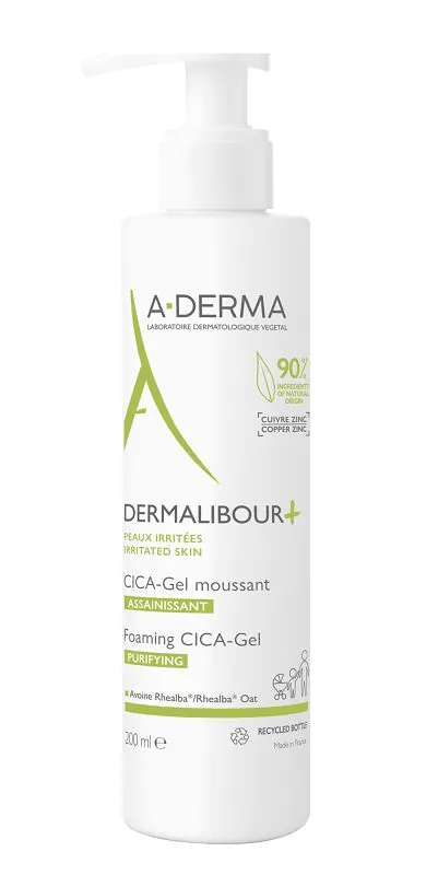 A-Derma Dermalibour+ Cica gel za čišćenje