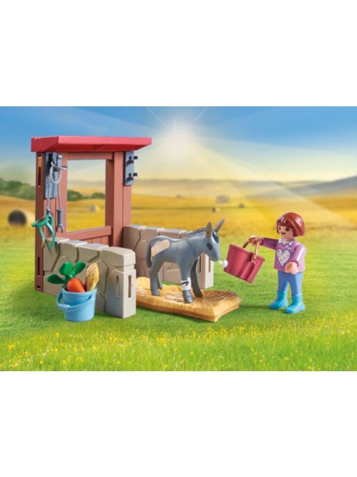 Playmobil Spielfigur Set Country Tierarzteinsatz bei den Eseln, 4-10 Jahre günstig kaufen onesize