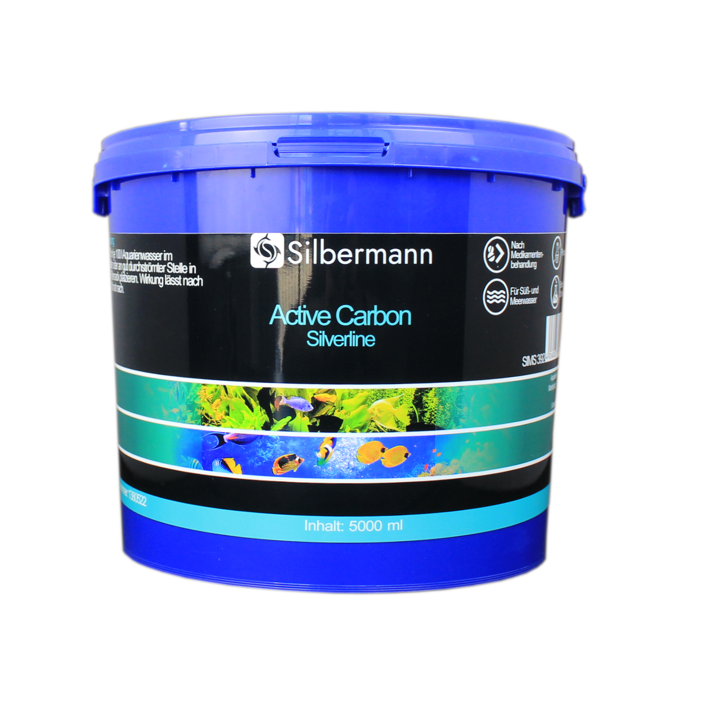 Silbermann Wasserpflege Silbermann Active Carbon Silverline 5000 ml