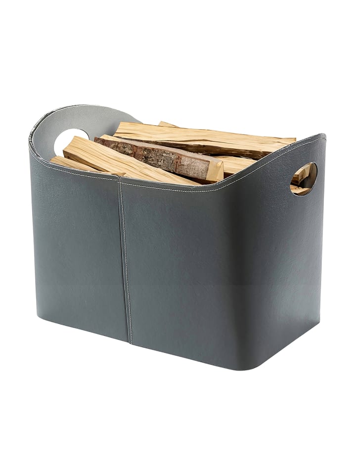 kobolo Kaminholzkorb GRLOGCADDY23 in Grau günstig kaufen onesize