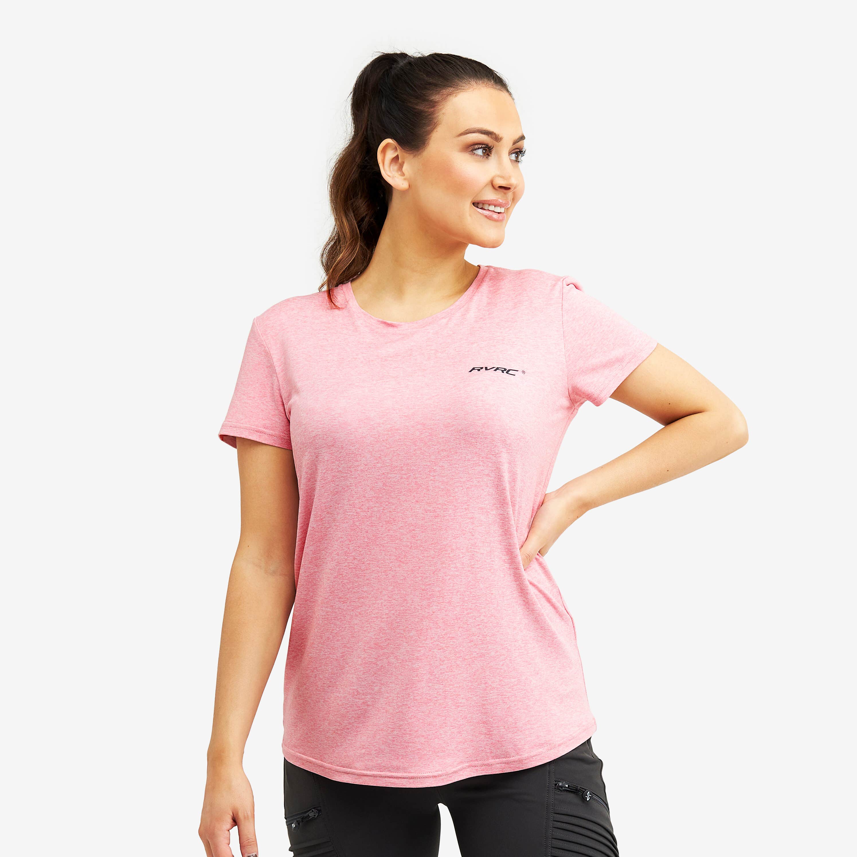Vagabond Tee Femme Orchid Smoke Melange