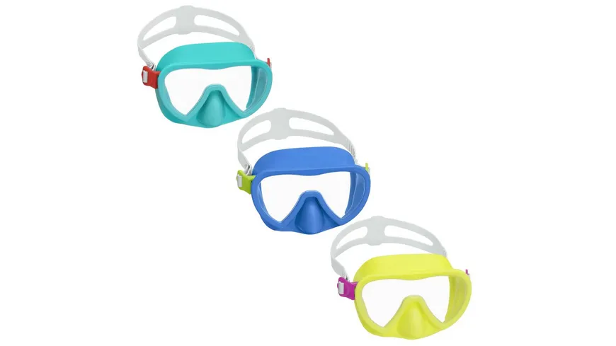 Bestway - Crusader Essential™ Tauchmaske ab 3 Jahren, sortiert