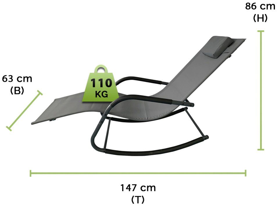 my Flair Gartenliege StressFrei