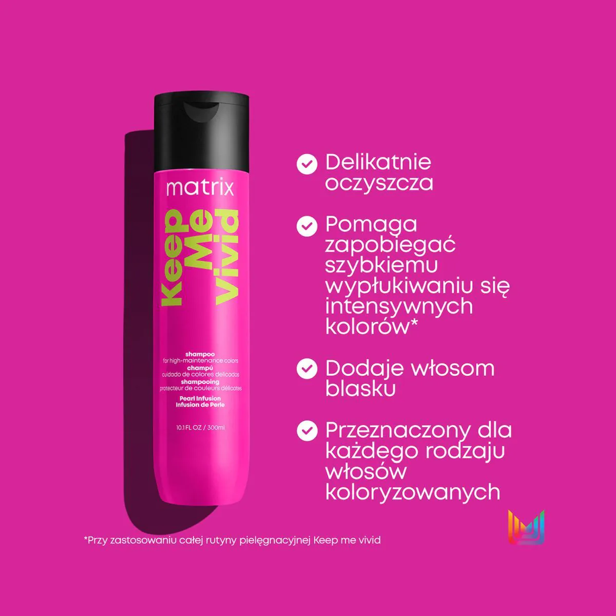 Matrix Total Results Σαμπουάν μαλλιών Keep Me Vivid Vivid Color