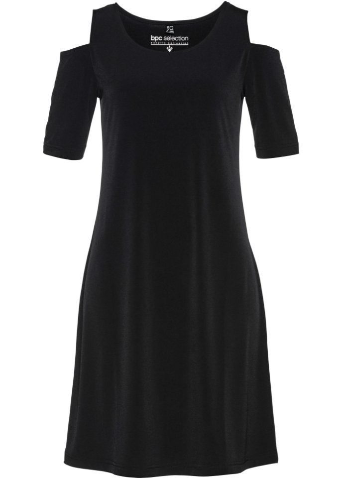 Cold-Shoulder-Kleid