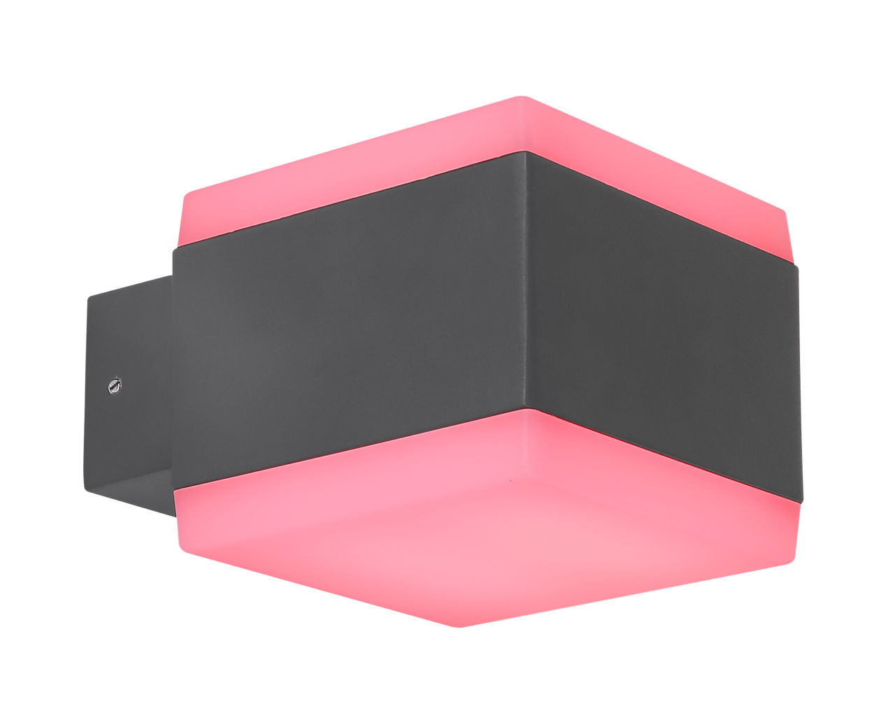 Globo Lighting - SLICE - Außenleuchte Aluminium anthrazit, RGBW LED