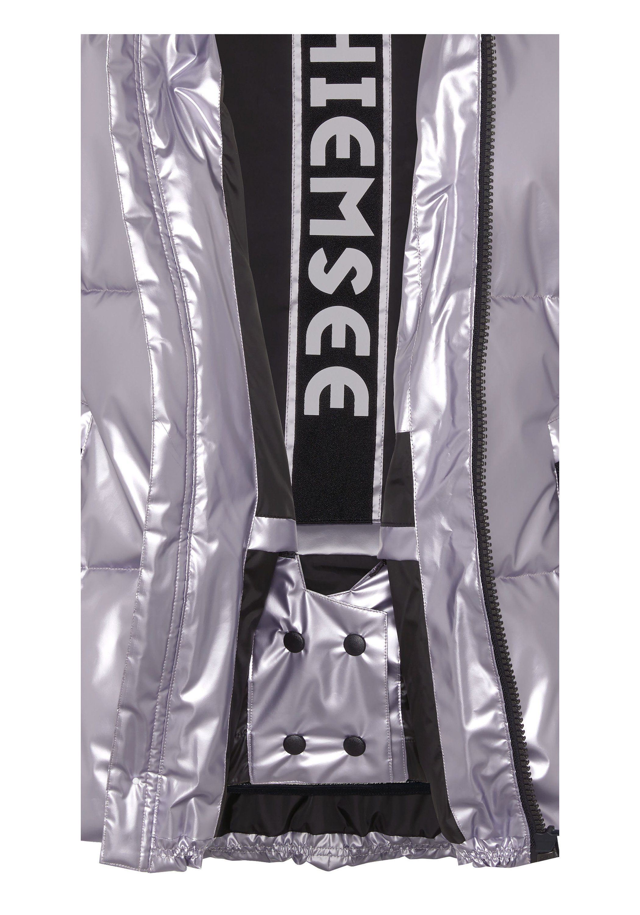 Chiemsee Skijacke Skijacke in Metallic-Puffer-Optik 1