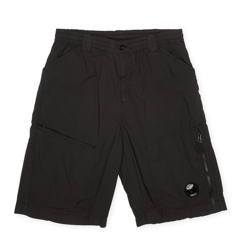 C. P. Company 50 Fili Stretch Shorts black