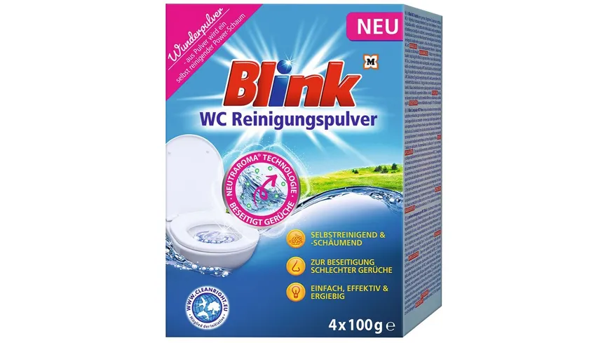 Blink WC-Reinigungspulver 400 g