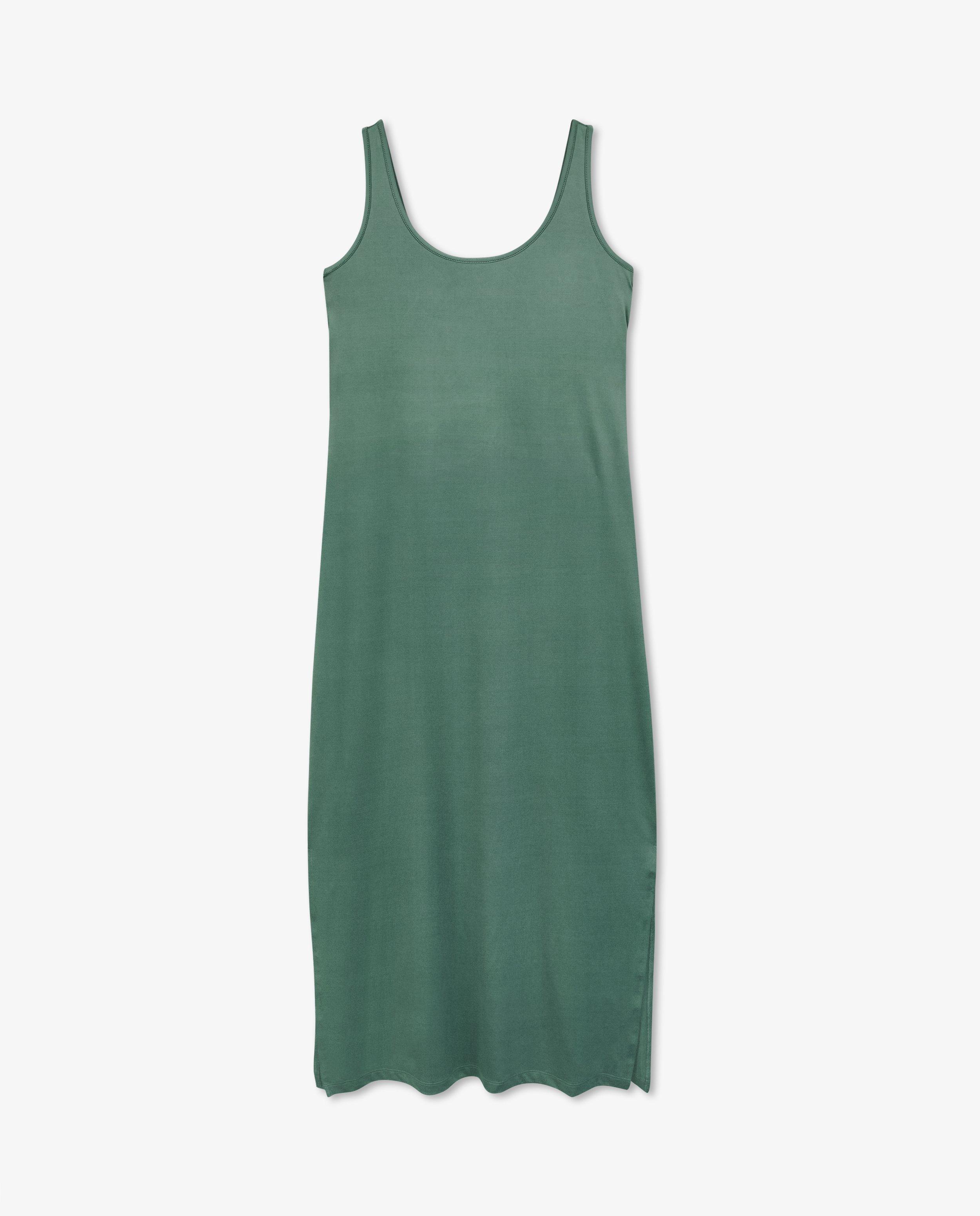 Sora ujjatlan ruha khaki