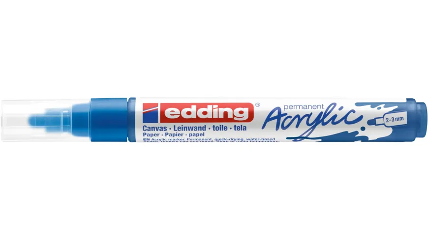 edding Acrylmarker 5100 medium enzianblau enzianblau