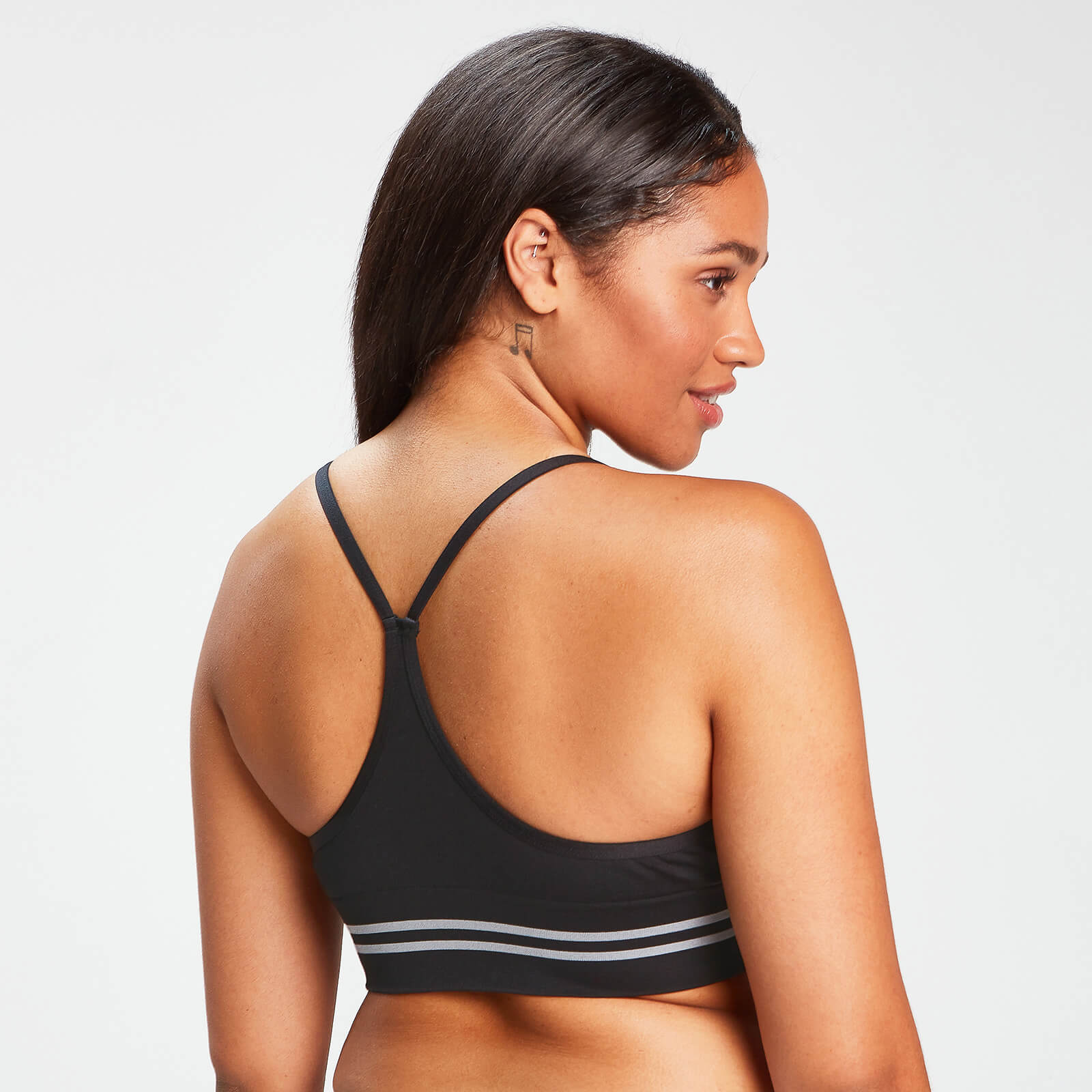 Brassière sans couture MP pour femmes – Noir