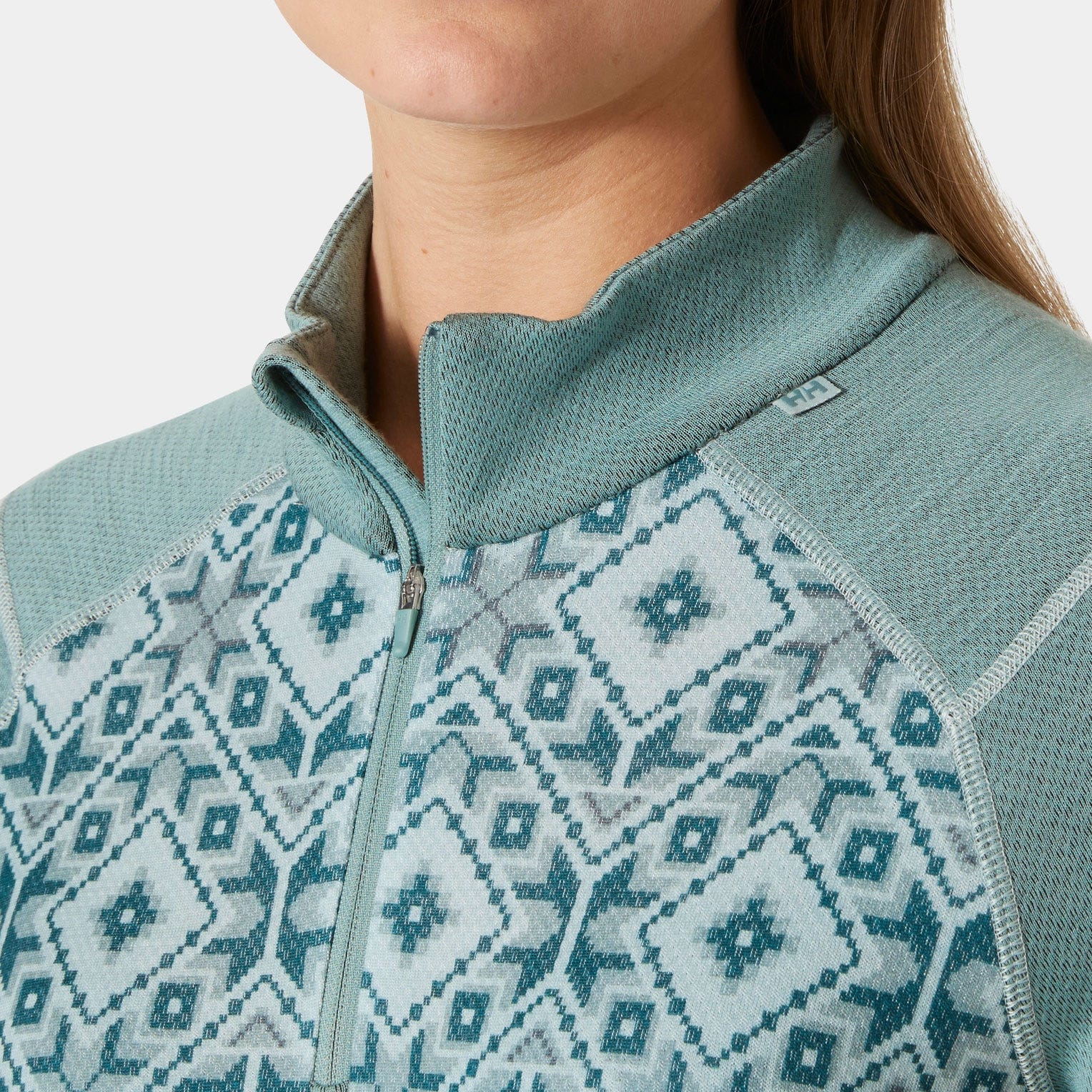 Women's LIFA® Merino Midweight 2-In-1 Graphic Half-Zip Base Layer