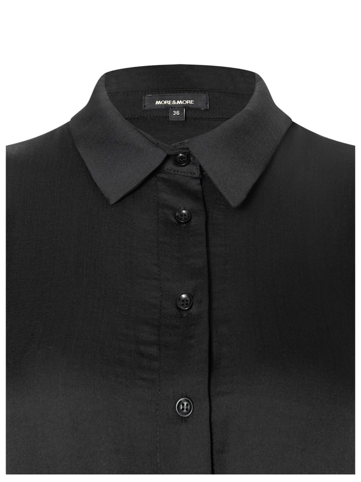 More & More Maxiblusenkleid in schwarz günstig kaufen