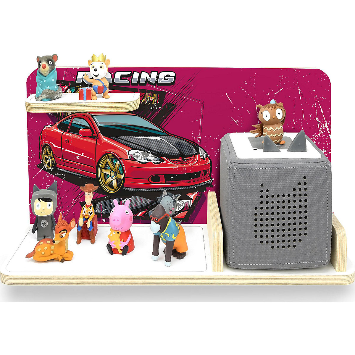Regal für Musikbox Racing, klein - geeignet für Toniebox
