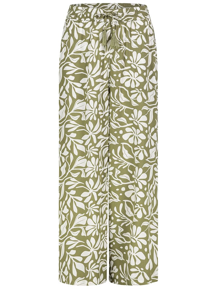 Sublevel Hose in Khaki/ Weiß günstig kaufen