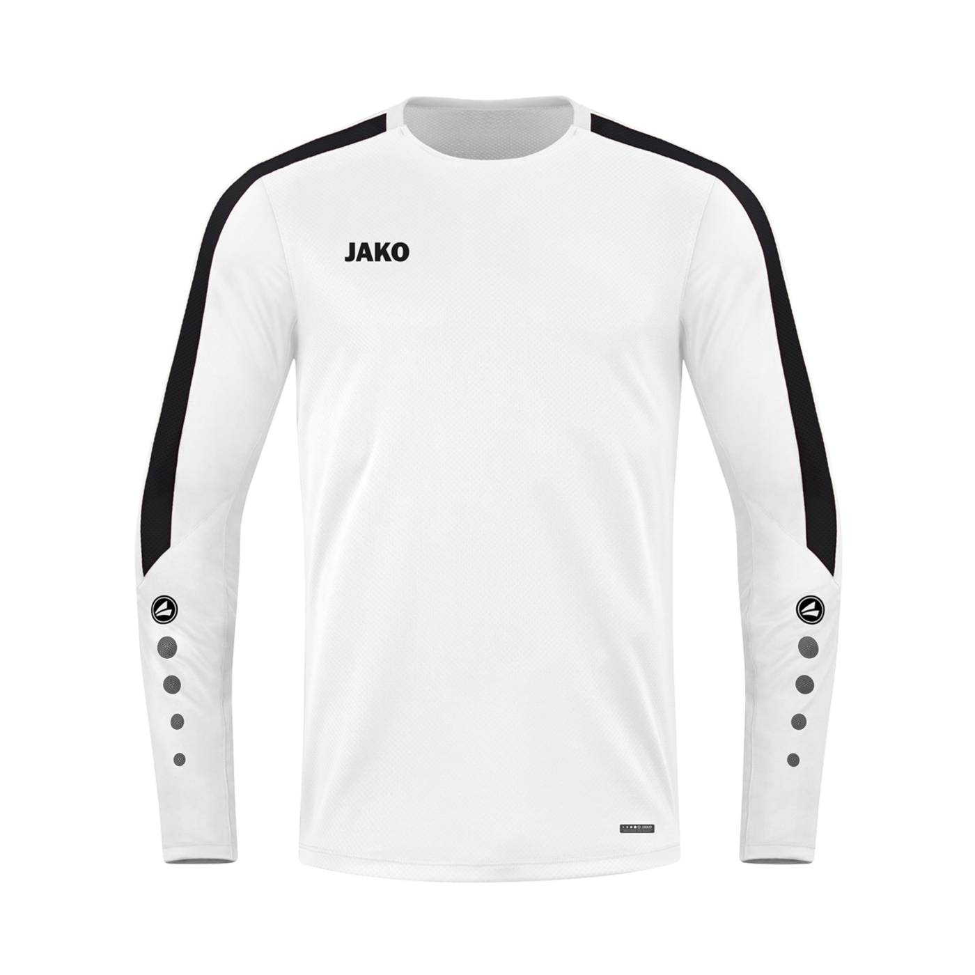 JAKO Power Sweatshirt Kids Weiss Schwarz F000