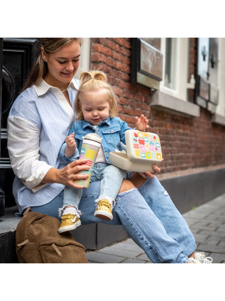 koziol CANDY L PEPPA PIG - Lunchbox mit Trennschale in organic sand günstig kaufen onesize