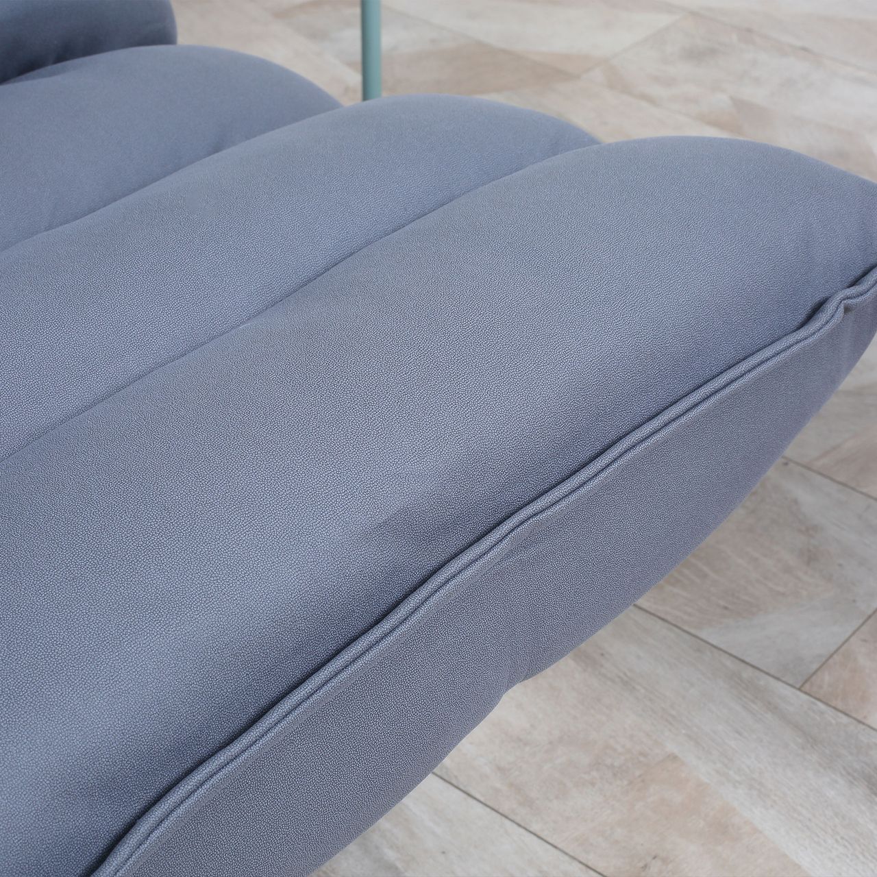 HOMCOM Bodensofa Bodenstuhl mit Verstellbarer Lehne, Drehbarer Meditationsstuhl