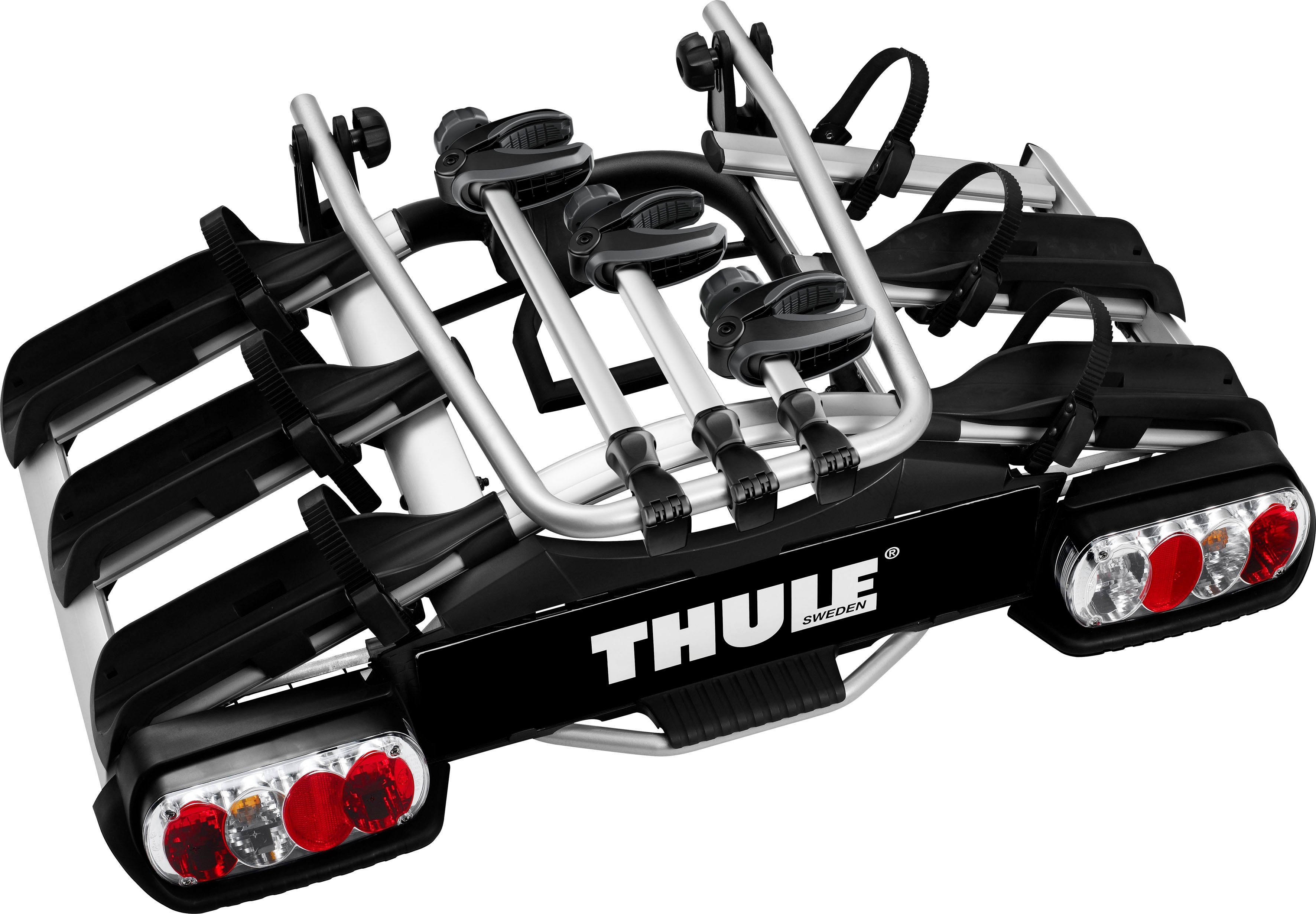 Thule Kupplungsfahrradträger EuroWay G2 13 pin, für max. 3 Räder, zur Montage auf der Anhängekupplung