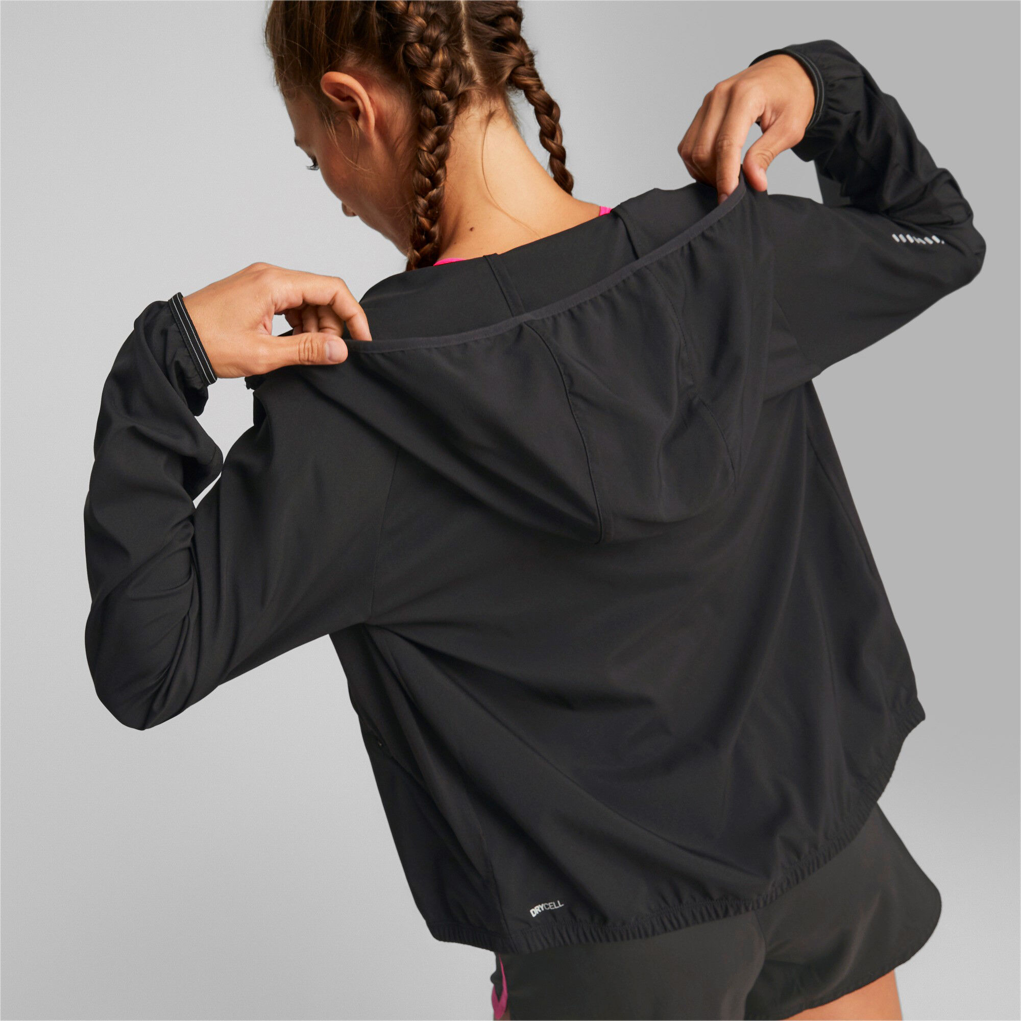 Run Lightweight Laufjacke Damen - Schwarz