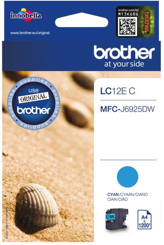 Brother LC-12EC Original Tintenpatrone Cyan