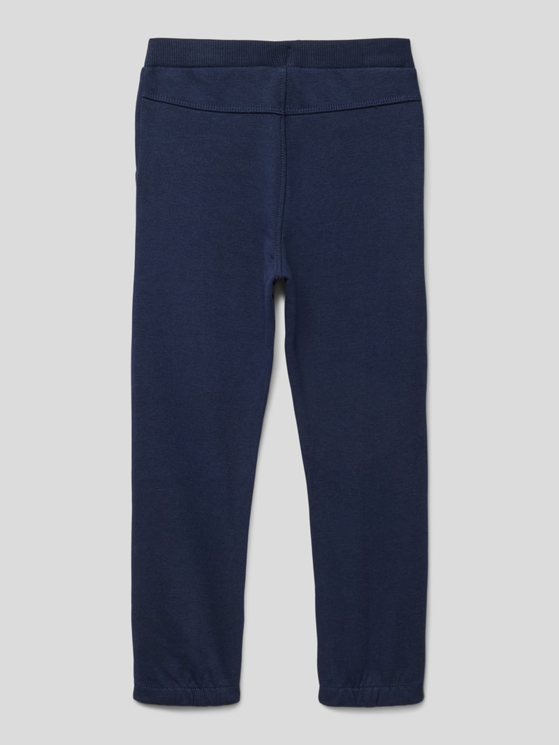 Sweatpants mit seitlichen Eingrifftaschen in marineblau