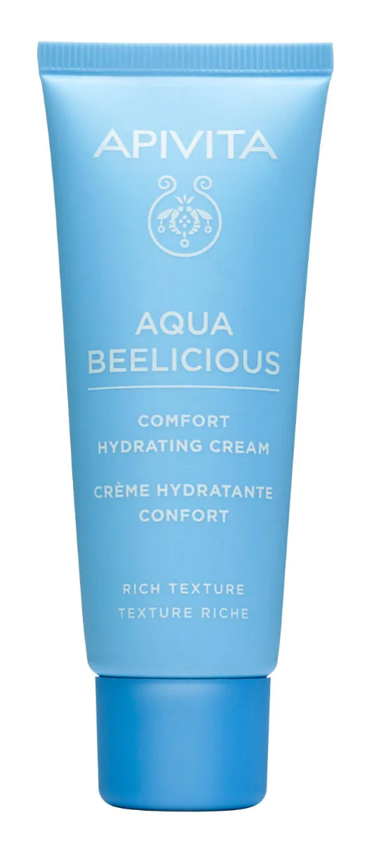 Apivita Aqua Beelicious Beroligende og Fugtgivende Rig Ansigtscreme