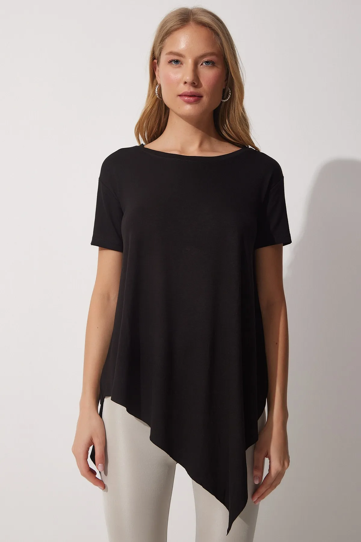 Happiness İstanbul  Tunika - Schwarz - Regular Fit