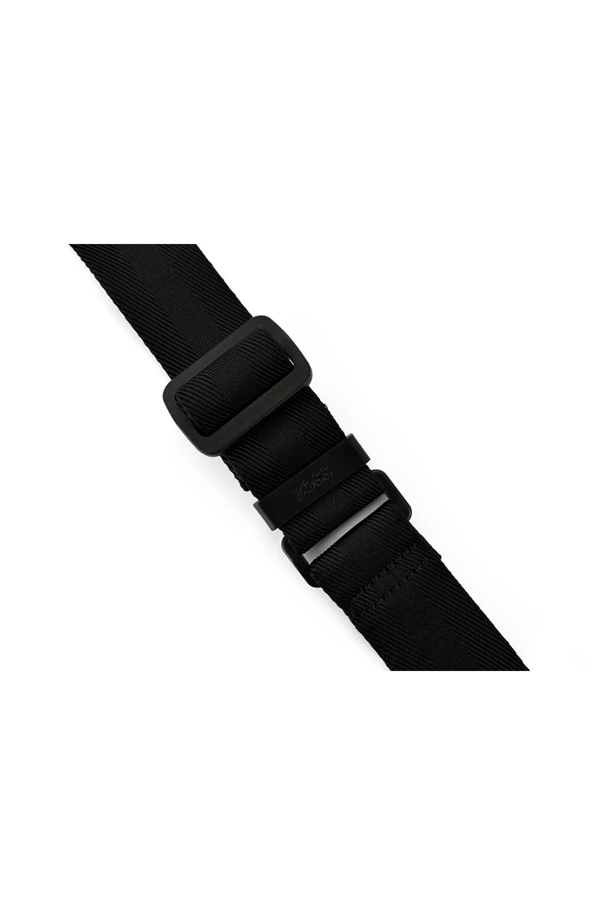 BOSS  Damen-Umhängetasche mit Logo und verstellbarem Riemen, Schwarz, 50490856-001