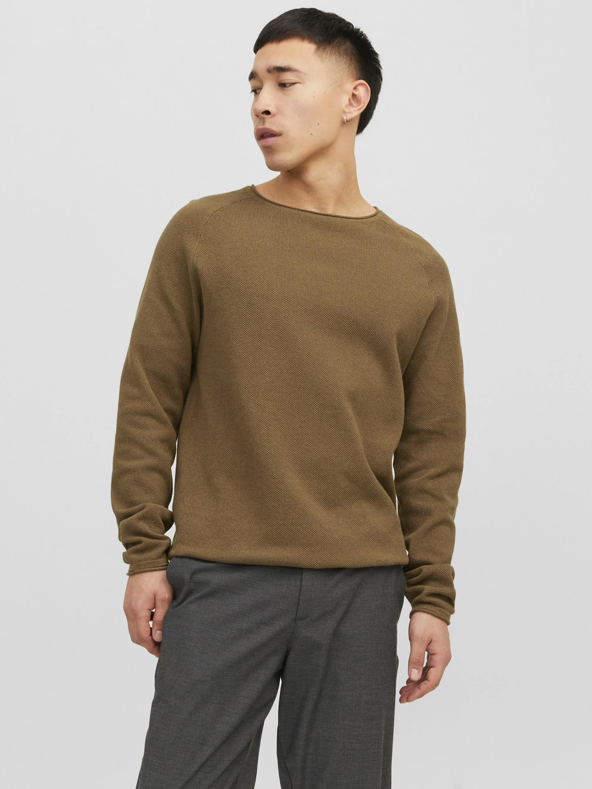 Jack & Jones JJEHILL CUELLO REDONDO - Suéter