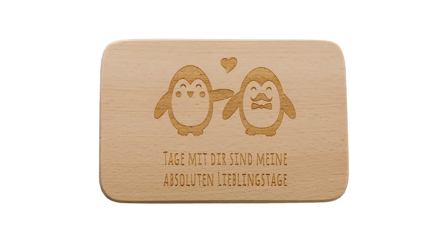 Spruchreif Frühstücksbrettchen Tage mit dir..