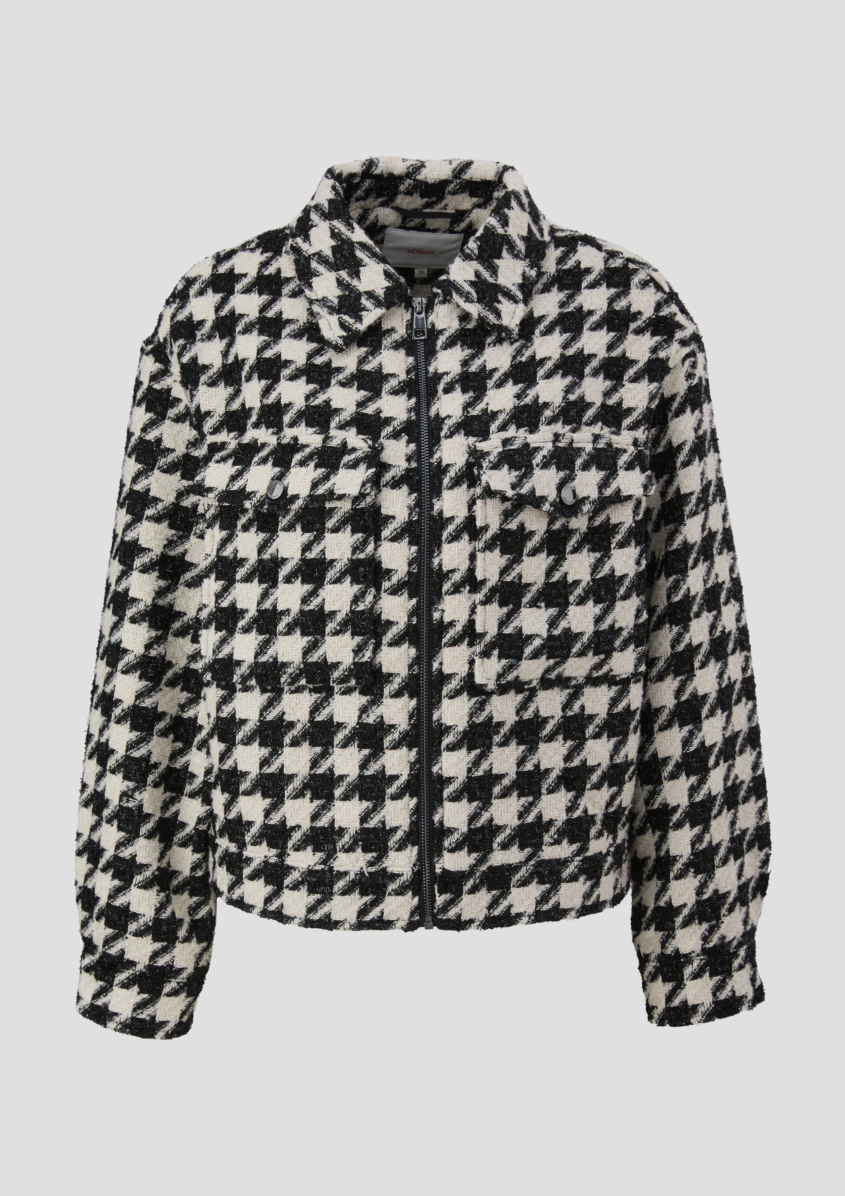 Jacke mit Webmuster und Metallic-Effekt  2139227-99R3