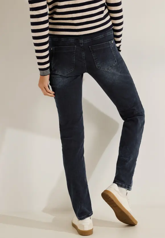 CECIL Casual Fit Jeans mit Zipper