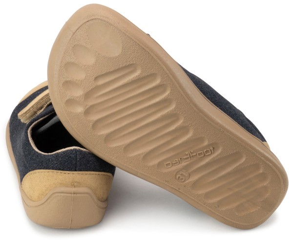 bar3foot Elf ~ Denver LowCut Sneaker Vegan ~ Grau/Beige