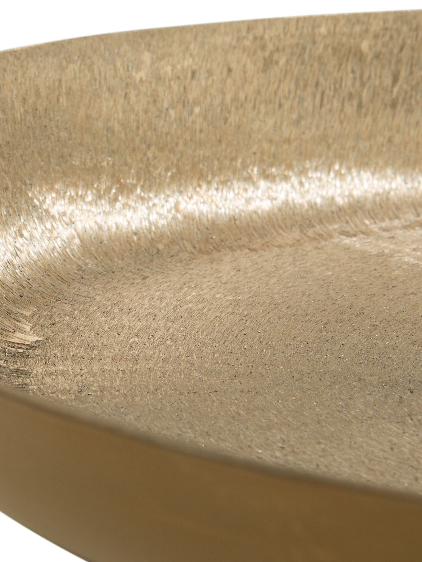 Gold Mink Finish Deko-Schale, Gold