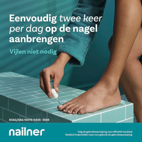 Nailner 2-in-1 Fungal Nail Brush Medical device - 14ml