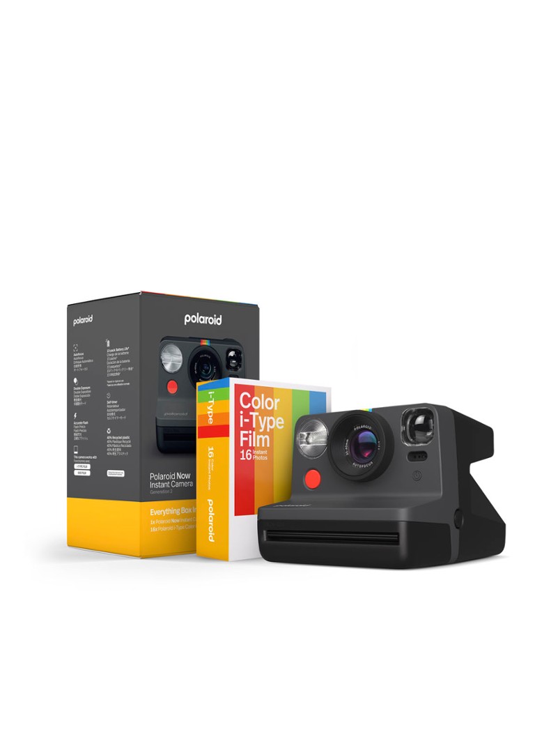Kit complet Polaroid, aparat foto instantaneu Polaroid Now de a doua generație