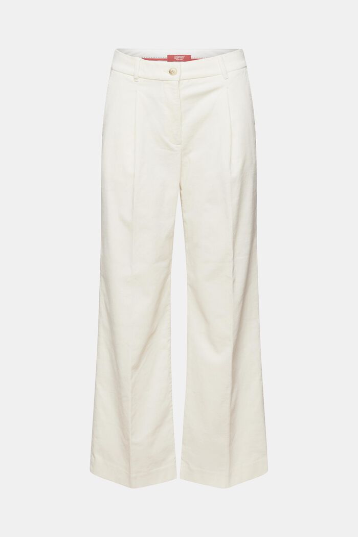 Cordhose mit weiter Passform und mittlerer Bundhöhe