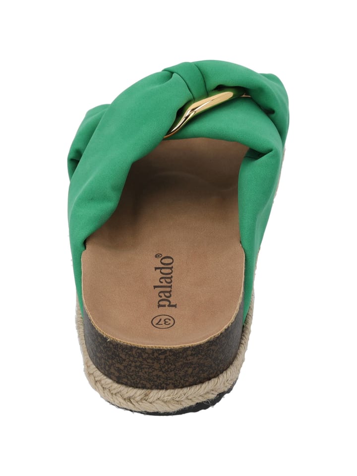 palado Pantoletten in Green günstig kaufen
