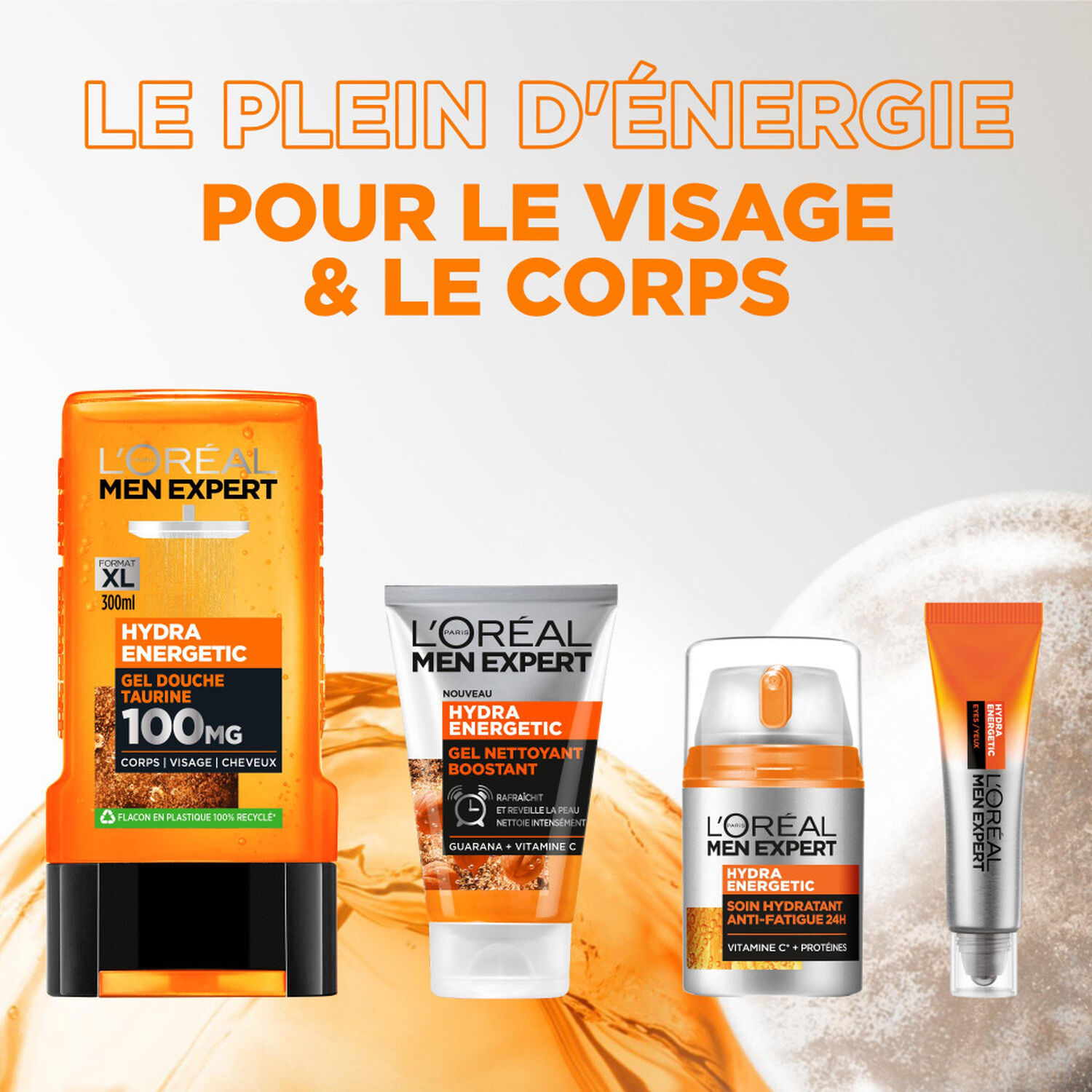 L'Oréal Paris Men Expert Hydra Energetic Soin Hydratant Anti-Fatigue 24H Homme