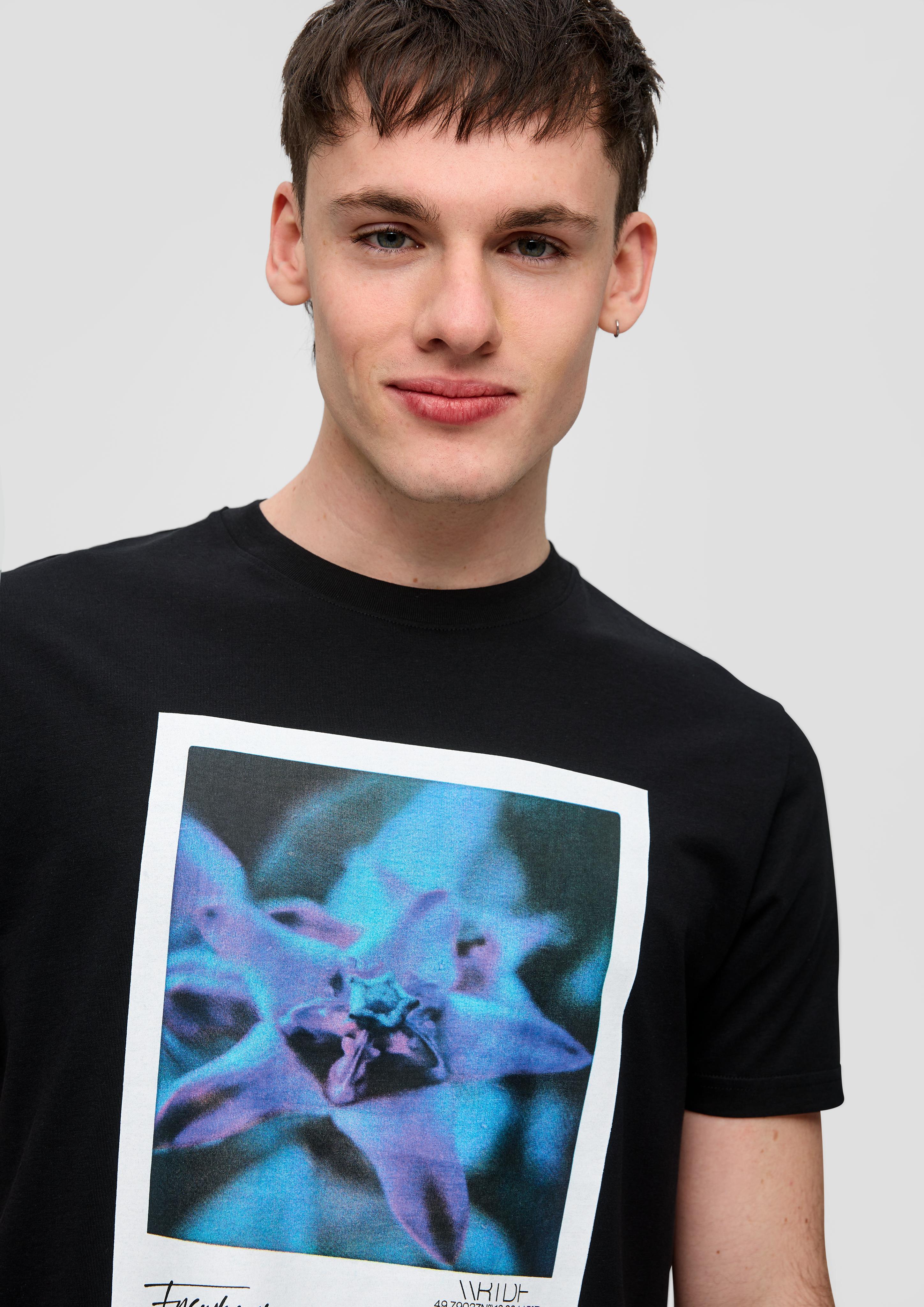 T-Shirt mit Frontprint  2143192-99D0