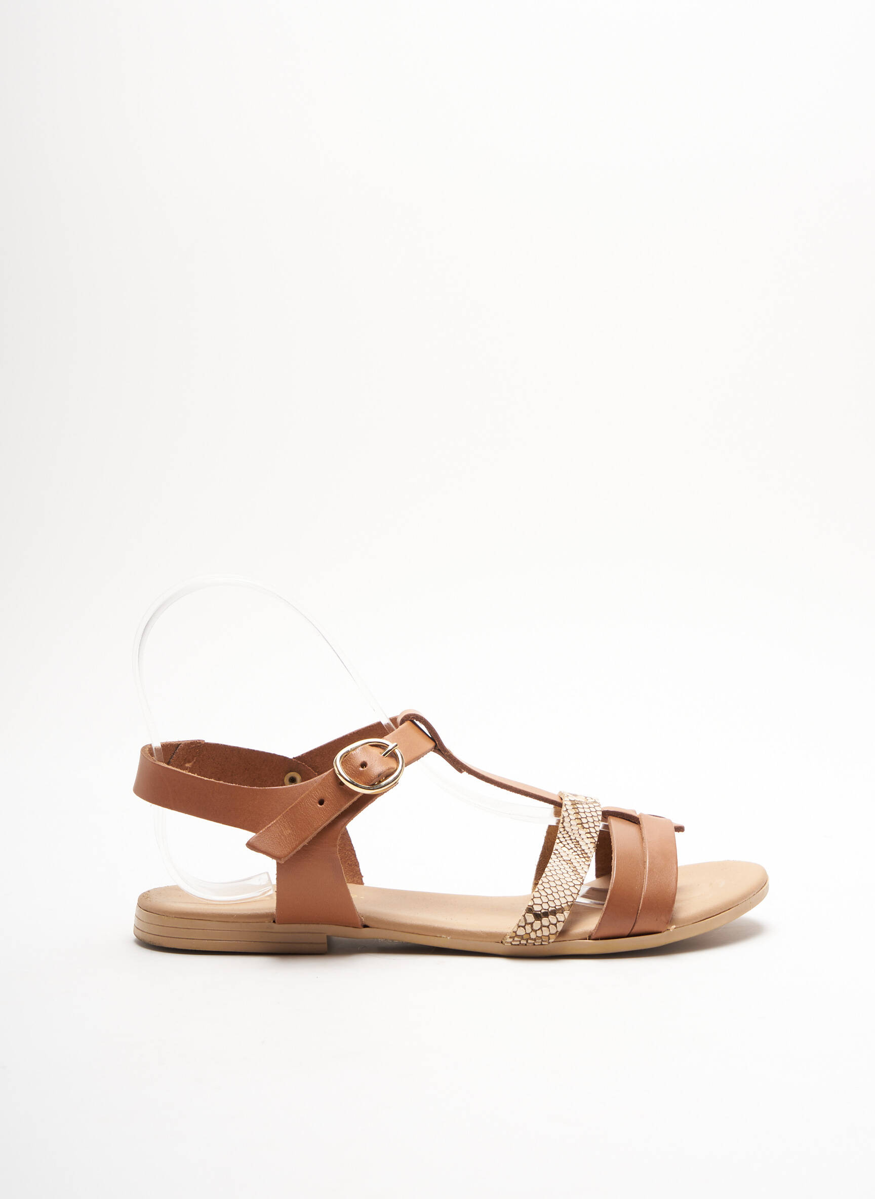 Georgia Rose Sandales Nu Pieds Femme couleur marron