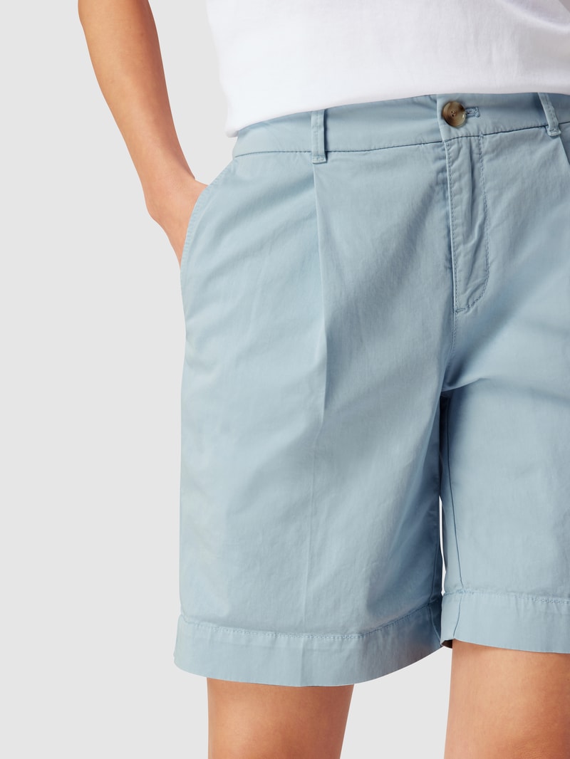 Bermudas mit Stretch-Anteil Modell 'Taggie' in hellblau