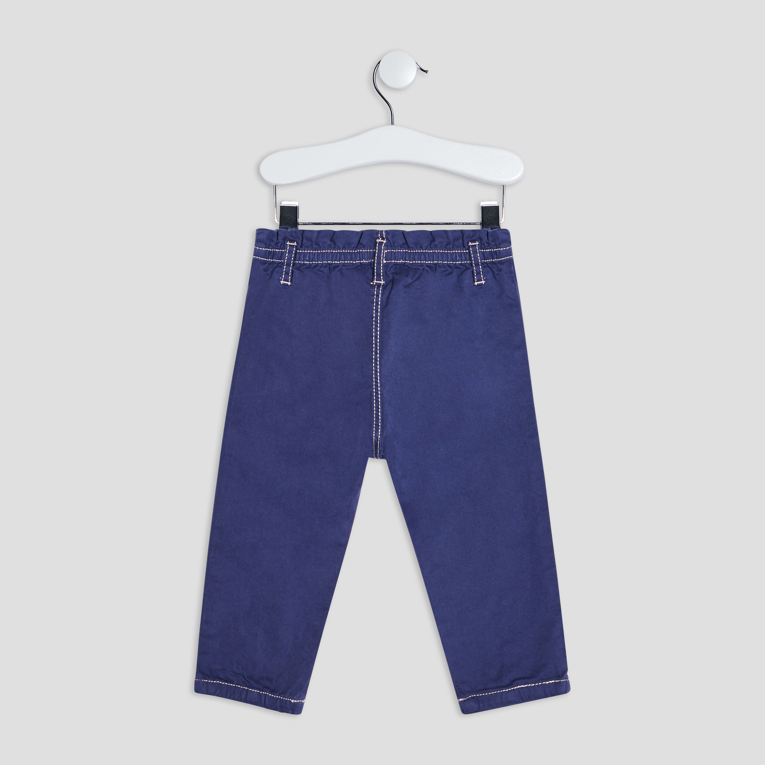 Jeans droit Creeks bleu bébé fille | La Halle