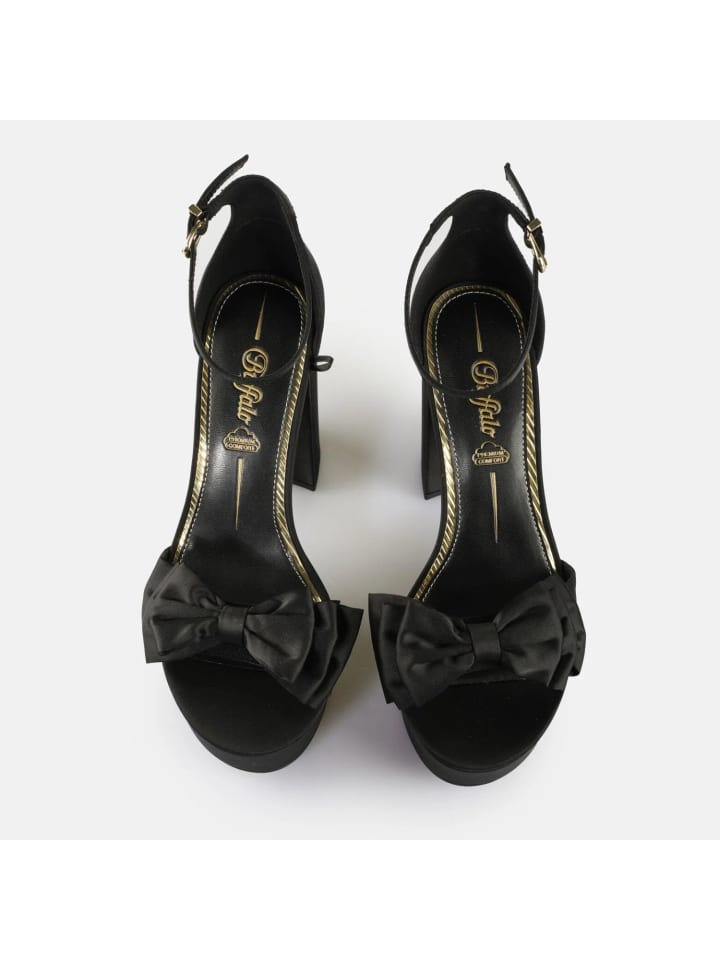 Buffalo Jessie Bow TB Heels in Schwarz günstig kaufen