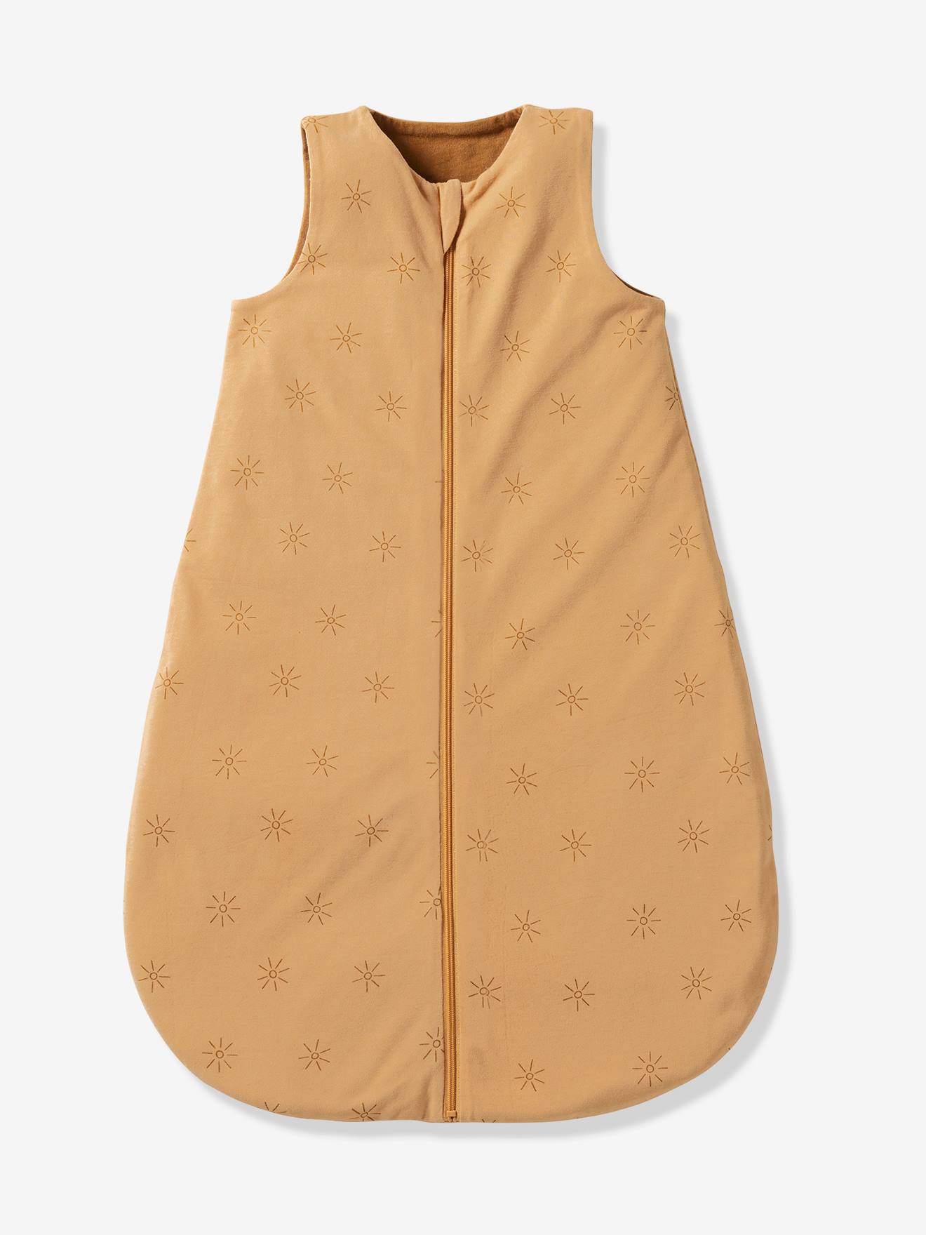 Vertbaudet Baby Sommer-Schlafsack BALI, personalisierbar Oeko-Tex - gelb bedruckt