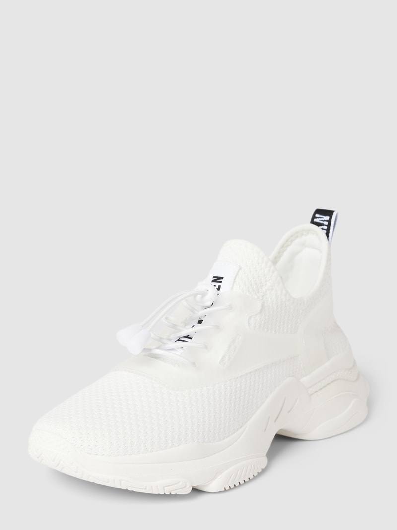 Sneaker mit Label-Patch Modell 'MATCH' in weiß